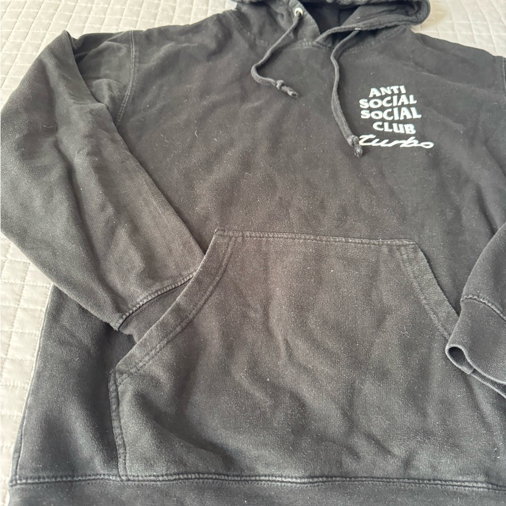 Anti Social Social Club Charcoal Hoodie - Picture 6 of 9